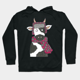 Winter Cow Hoodie